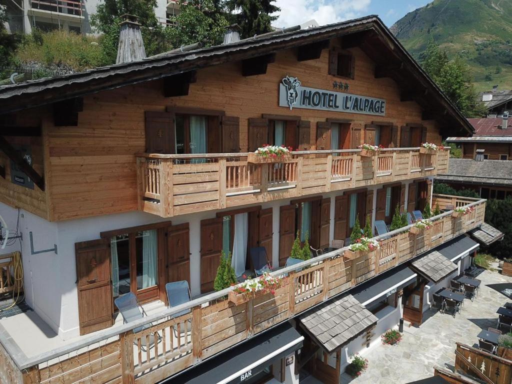 Hotel L'Alpage Le Grand-Bornand Exteriér fotografie