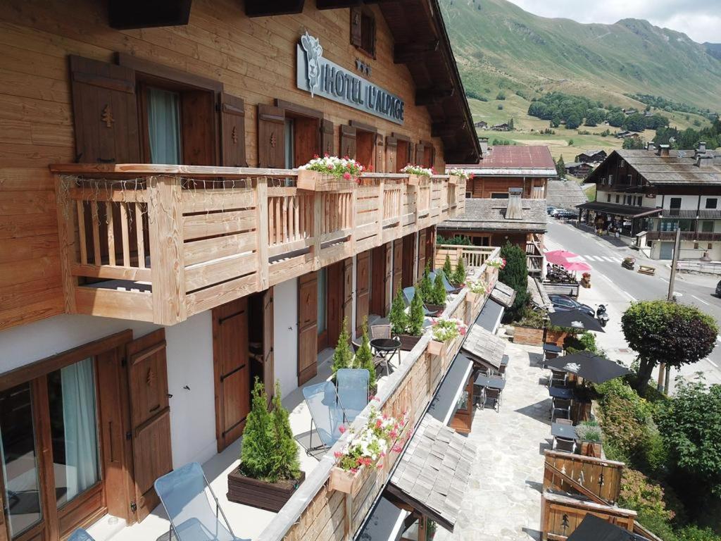 Hotel L'Alpage Le Grand-Bornand Exteriér fotografie