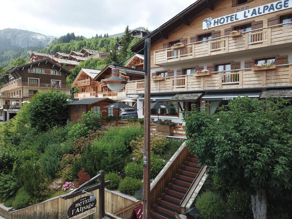 Hotel L'Alpage Le Grand-Bornand Exteriér fotografie